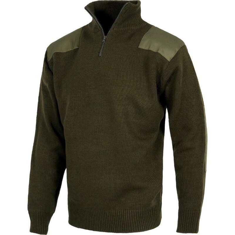 Jersey de cuello alto en punto grueso S5501 con refuerzos | M - Verde Kaki - Workteam
Jersey de cuello alto en punto grueso S5501 con refuerzos | M - Verde Kaki - Workteam