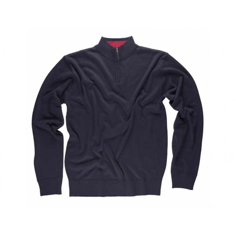 Jersey Servicios de cuello alto con vista combinada S5601 | Azul marino - S - Workteam
Jersey Servicios de cuello alto con vista combinada S5601 | Azul marino - S - Workteam