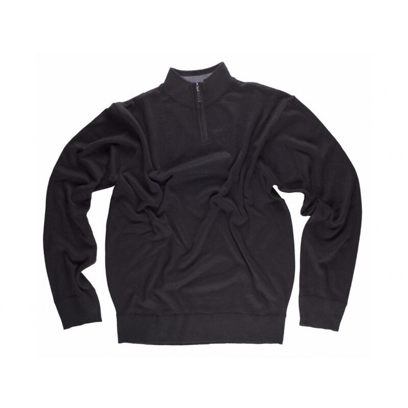 Jersey Servicios de cuello alto con vista combinada S5601 | Negro - M - Workteam
Jersey Servicios de cuello alto con vista combinada S5601 | Negro - M - Workteam