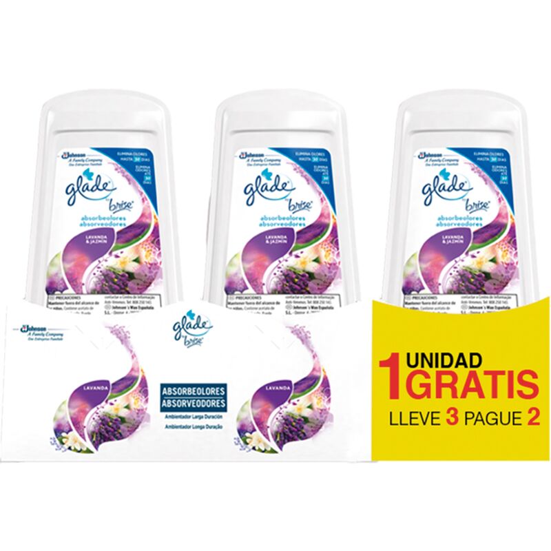 Gel Aromatizante de Ambiente con Fragancia Lavanda, Plástico, Morado, 5.6x16.2x15.8 cm, 2 Unidades - Johnson
Gel Aromatizante de Ambiente con Fragancia Lavanda, Plástico, Morado, 5.6x16.2x15.8 cm, 2 Unidades - Johnson