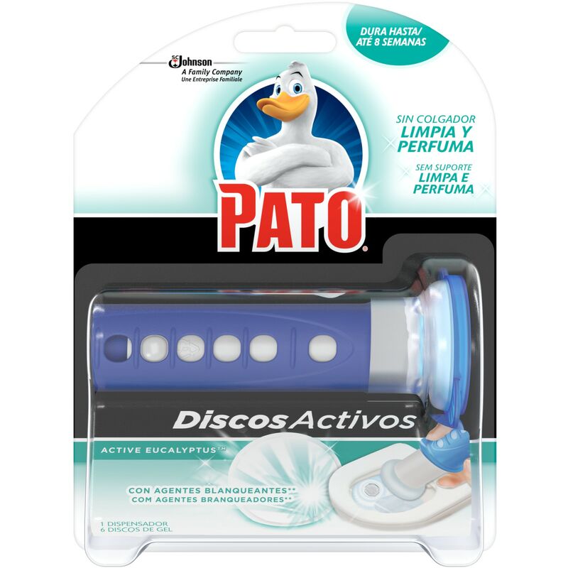 Pato Discos Activos, Aparato de Limpieza - 5 Paquetes de 122 gr - Total: 610 gr - Johnson
Pato Discos Activos, Aparato de Limpieza - 5 Paquetes de 122 gr - Total: 610 gr - Johnson