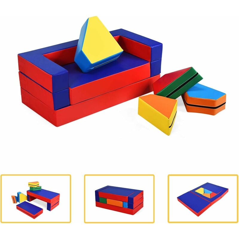 Juego 4 en 1 para Cuarto de Niños Sofá Suave 4 en 1 Muebles para Habitación Infantil Parte Sofá Cama
Juego 4 en 1 para Cuarto de Niños Sofá Suave 4 en 1 Muebles para Habitación Infantil Parte Sofá Cama