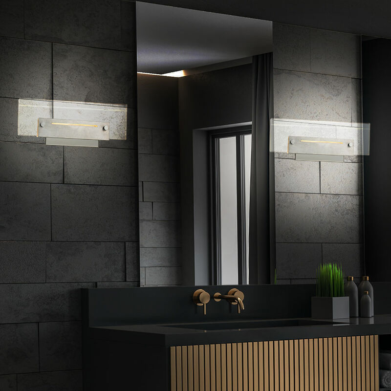 Juego de 2 lámparas LED de bajo consumo de pared, baño, sala de estar, luces, interruptores cromados
Juego de 2 lámparas LED de bajo consumo de pared, baño, sala de estar, luces, interruptores cromados