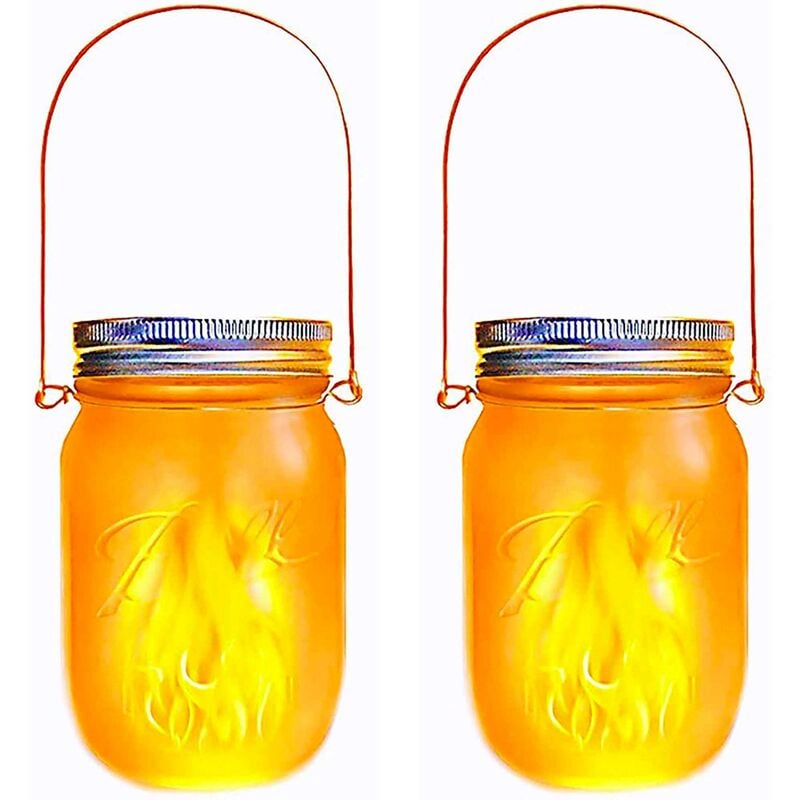 Juego de 2 linternas solares decorativas de cristal LED blanco cálido JAMY FLAME H14cm
Juego de 2 linternas solares decorativas de cristal LED blanco cálido JAMY FLAME H14cm