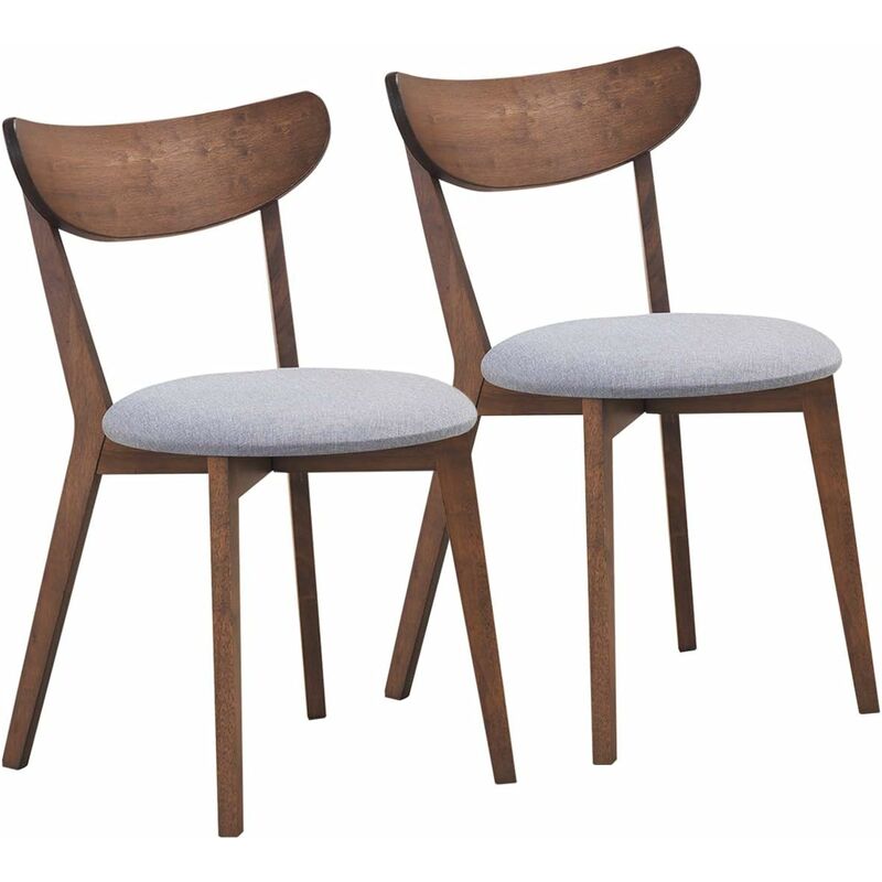 Juego de 2 Sillas de Comedor Taburete Tapizada Silla con Marco de Madera y Respaldo Curvo Asiento para Comedor Dormitorio Salón
Juego de 2 Sillas de Comedor Taburete Tapizada Silla con Marco de Madera y Respaldo Curvo Asiento para Comedor Dormitorio Salón