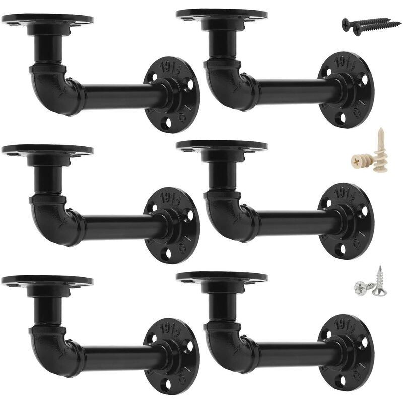 Juego de 6 tubos de hierro industriales rústicos, estantes flotantes personalizados, soportes para estantes de bricolaje, hardware negro incluido
Juego de 6 tubos de hierro industriales rústicos, estantes flotantes personalizados, soportes para estantes de bricolaje, hardware negro incluido