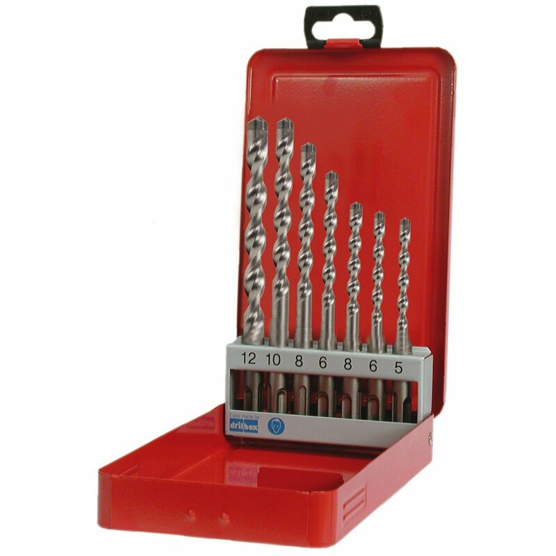 Ruko 213246 - Juego De 7 Brocas De 3 Labios Para Martillo Sds-Plus (Ø 5-6-8 X 110 Mm + Ø 6-8-10-12 X 160 Mm Mm)
Ruko 213246 - Juego De 7 Brocas De 3 Labios Para Martillo Sds-Plus (Ø 5-6-8 X 110 Mm + Ø 6-8-10-12 X 160 Mm Mm)