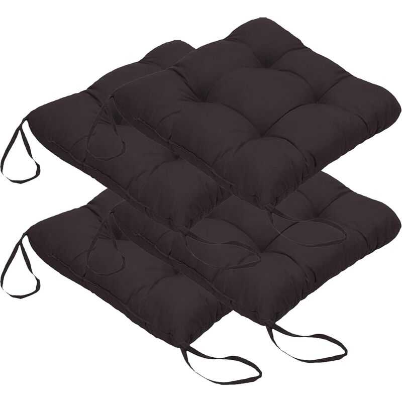 Juego de Cojines para Sillas de Jardín, Cojines de Asiento 40x40cm Cojines para Sillas de Comedor Patio Terraza Jardín Exterior - Decoración de
Juego de Cojines para Sillas de Jardín, Cojines de Asiento 40x40cm Cojines para Sillas de Comedor Patio Terraza Jardín Exterior - Decoración de