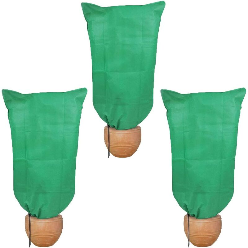 Juego de cubierta de planta de 100x80 CM de 3 cubiertas de protección contra heladas de plantas de invierno, protección de hibernación de planta
Juego de cubierta de planta de 100x80 CM de 3 cubiertas de protección contra heladas de plantas de invierno, protección de hibernación de planta