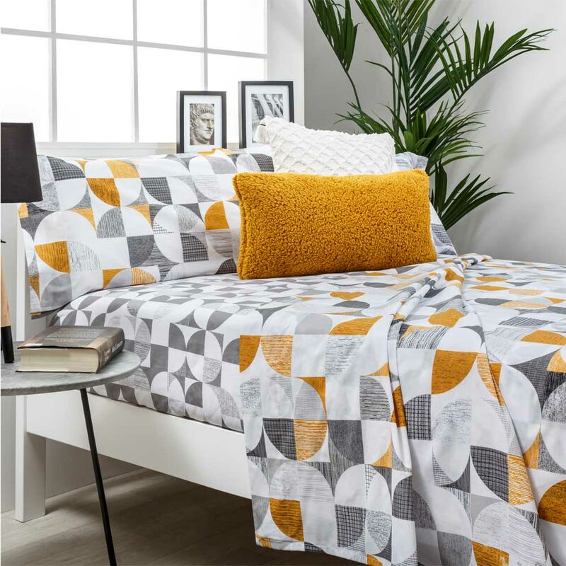 Juego de sabanas Carnaby Grey . 50% ALGODÓN 50% Poliester. Color Gris - Disponible en varios tamaños - Cama de 160 x 190/200 - Gris
Juego de sabanas Carnaby Grey . 50% ALGODÓN 50% Poliester. Color Gris - Disponible en varios tamaños - Cama de 160 x 190/200 - Gris