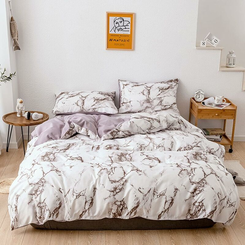 Juegos de funda nórdica con fundas de almohada Imperimé Geometric Basics Juego de cama reversible para 2 personas con cremallera en microfibra suave
Juegos de funda nórdica con fundas de almohada Imperimé Geometric Basics Juego de cama reversible para 2 personas con cremallera en microfibra suave