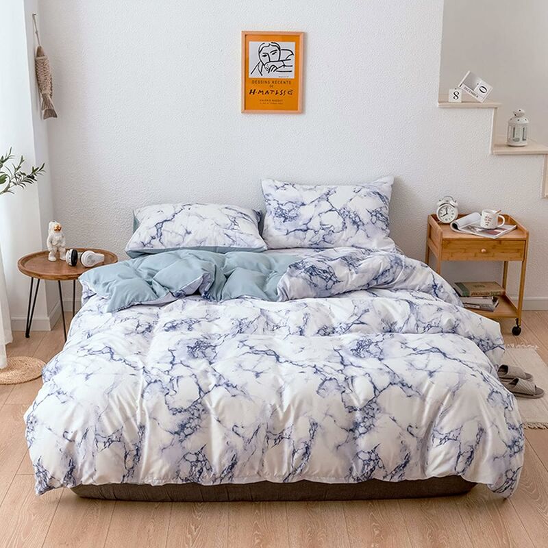 Juegos de funda nórdica con fundas de almohada Imperimé Geometric Basics Juego de cama reversible para 2 personas con cremallera Microfibra suave 2/3
Juegos de funda nórdica con fundas de almohada Imperimé Geometric Basics Juego de cama reversible para 2 personas con cremallera Microfibra suave 2/3