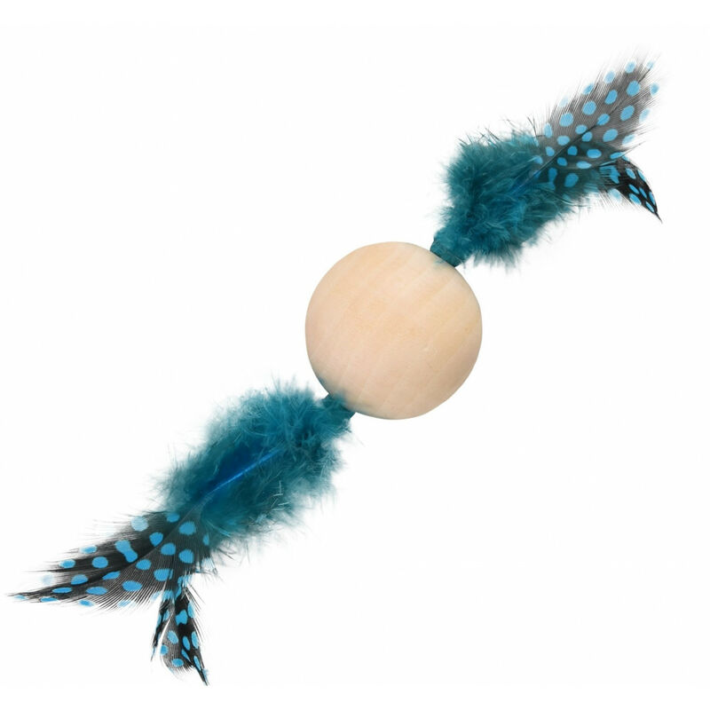 Juguete 1 Pelota de madera con pluma. 13 x 4 cm. juguete para gatos. color aleatorio.
Juguete 1 Pelota de madera con pluma. 13 x 4 cm. juguete para gatos. color aleatorio.