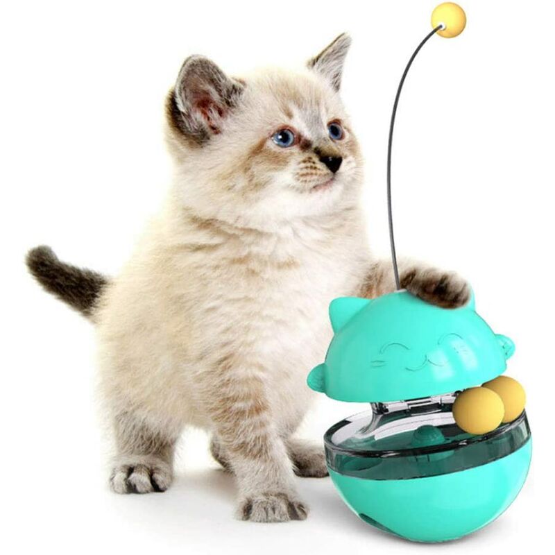 Abcrital - Juguete interactivo para gatos 4 en 1 - Suministros de entrenamiento para mascotas - Juguete divertido para gatos - Alimentador lento
Abcrital - Juguete interactivo para gatos 4 en 1 - Suministros de entrenamiento para mascotas - Juguete divertido para gatos - Alimentador lento