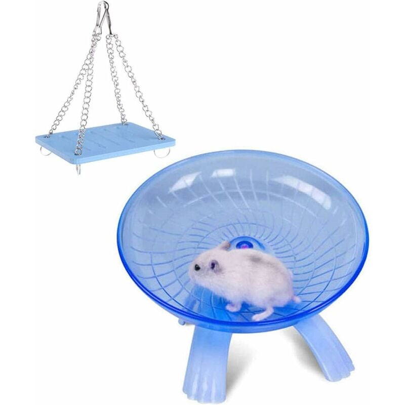 Abcrital - Juguetes para columpios de animales pequeños, rueda de ejercicio de hámster para hámster sirio, rata, jerbo, conejillo de indias, ardilla,
Abcrital - Juguetes para columpios de animales pequeños, rueda de ejercicio de hámster para hámster sirio, rata, jerbo, conejillo de indias, ardilla,