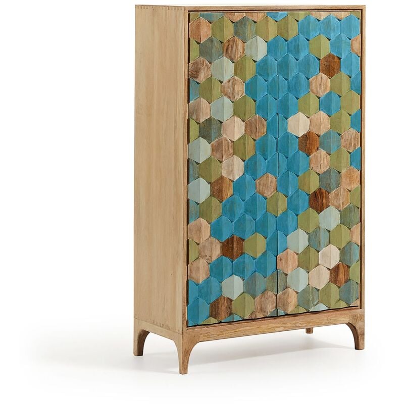 Aramrio alto Kyle multicolor 85 x 140 cm con 2 puertas de madera maciza de mango - Kave Home
Aramrio alto Kyle multicolor 85 x 140 cm con 2 puertas de madera maciza de mango - Kave Home