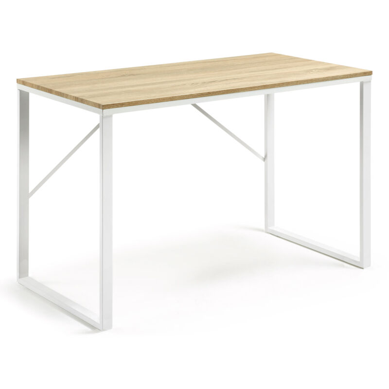 Kave Home - Escritorio Talbot rectangular 120 x 60 cm de madera con patas de acero en blanco
Kave Home - Escritorio Talbot rectangular 120 x 60 cm de madera con patas de acero en blanco