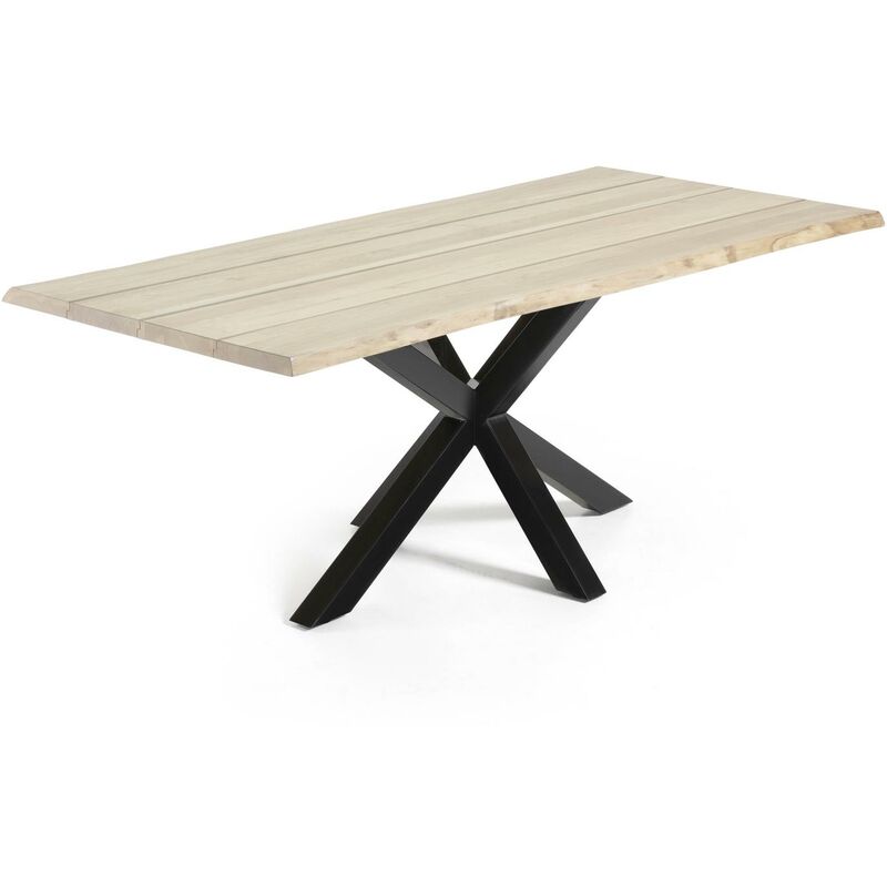 Kave Home - Mesa de comedor Argo rectangular 220 x 100 cm de madera de roble y patas de acero en negro
Kave Home - Mesa de comedor Argo rectangular 220 x 100 cm de madera de roble y patas de acero en negro