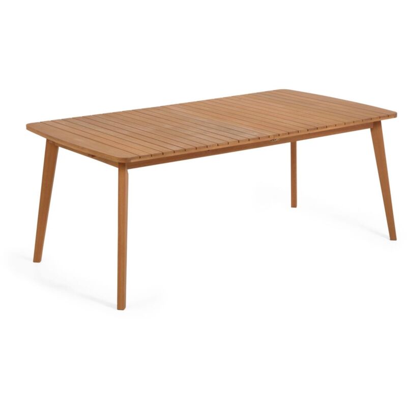 Mesa extensible de exterior Hanzel madera maciza eucalipto 183 (240) x 100 cm FSC 100% - Kave Home
Mesa extensible de exterior Hanzel madera maciza eucalipto 183 (240) x 100 cm FSC 100% - Kave Home