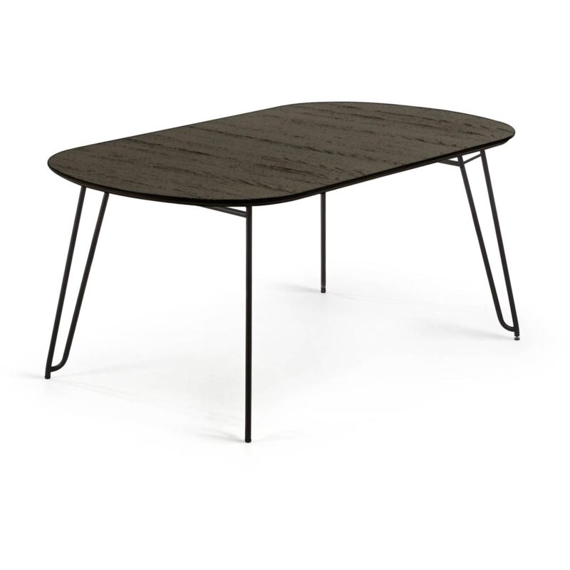 Kave Home - Mesa extensible Milian 140 (220) x 90 cm chapa de fresno patas de acero acabado negro
Kave Home - Mesa extensible Milian 140 (220) x 90 cm chapa de fresno patas de acero acabado negro
