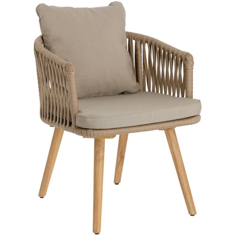 Silla Hemilce de cuerda beige y patas de madera maciza de acacia FSC 100% - Kave Home
Silla Hemilce de cuerda beige y patas de madera maciza de acacia FSC 100% - Kave Home
