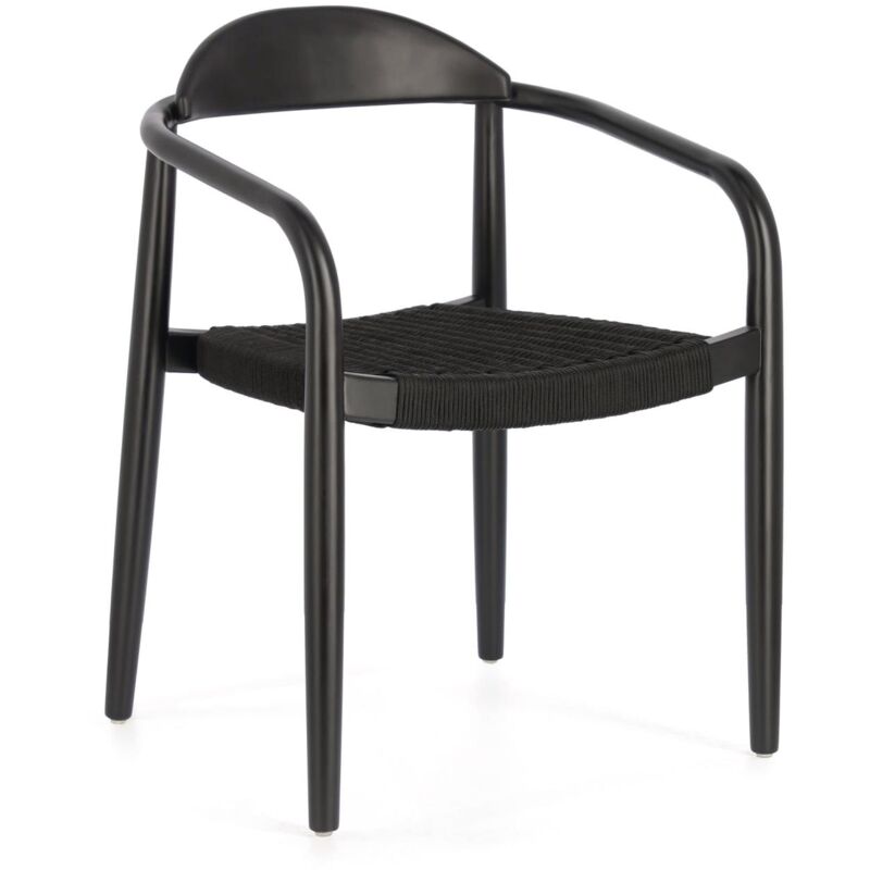 Silla Nina de madera maciza de acacia acabado negro mate y cuerda negro - Kave Home
Silla Nina de madera maciza de acacia acabado negro mate y cuerda negro - Kave Home