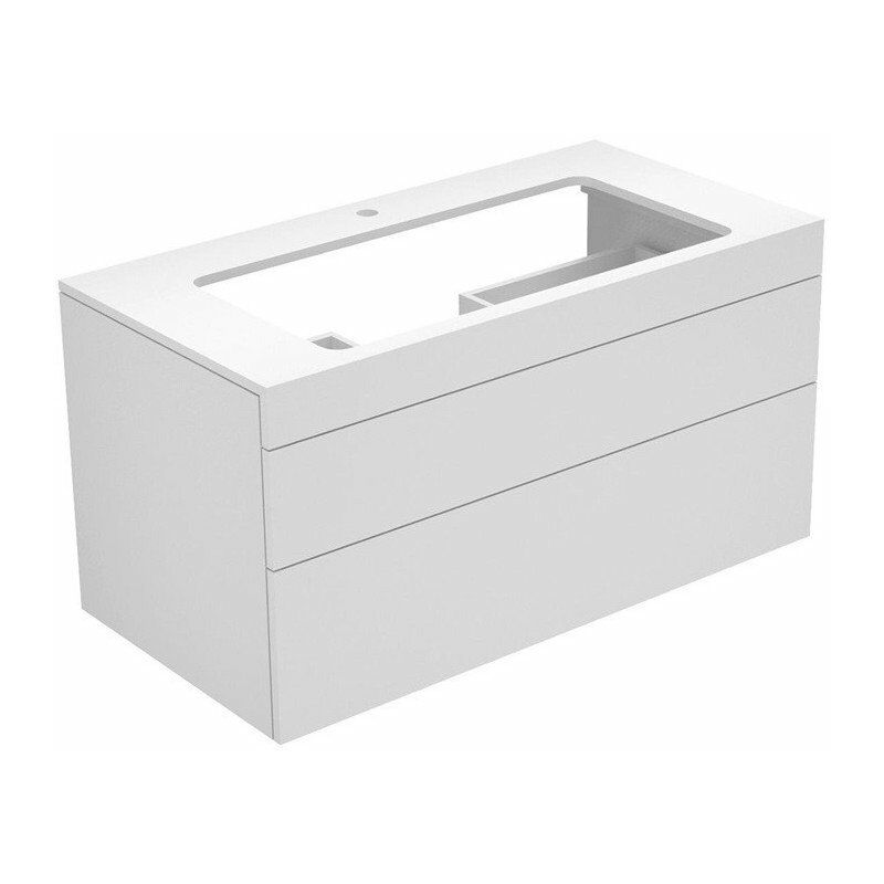 Keuco - Mueble bajo lavabo EDITION 400 1050 x 546 x 535 mm, con orificio para grifería blanco, vidrio mate petróleo
Keuco - Mueble bajo lavabo EDITION 400 1050 x 546 x 535 mm, con orificio para grifería blanco, vidrio mate petróleo