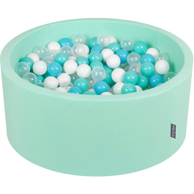 KiddyMoon 90X40cm/200 Bolas ∅ 7Cm Piscina De Bolas Para Ninos Hecha En La UE, Menta:Turquesa Clr/Blanco/Transparente/Azul Clr - menta:turquesa
KiddyMoon 90X40cm/200 Bolas ∅ 7Cm Piscina De Bolas Para Ninos Hecha En La UE, Menta:Turquesa Clr/Blanco/Transparente/Azul Clr - menta:turquesa