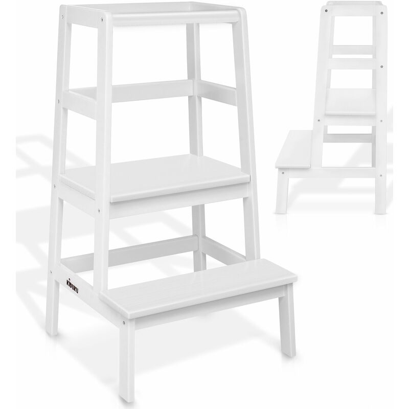 Kiduku - ® Torre de Aprendizaje Montessori de Madera | Taburete de Cocina para Niños | Learning Tower con Barra de Seguridad | Ayudante de Cocina
Kiduku - ® Torre de Aprendizaje Montessori de Madera | Taburete de Cocina para Niños | Learning Tower con Barra de Seguridad | Ayudante de Cocina