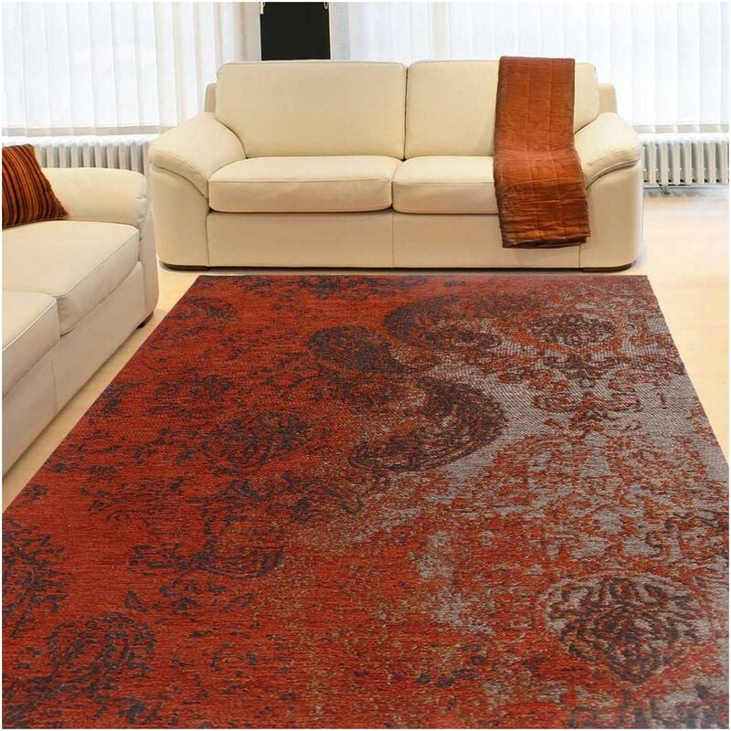 Kilim alfombra 140x200 cm rectangular Motoa Brown Salon tejida a mano adecuado para calefacción por suelo radiante - Marron
Kilim alfombra 140x200 cm rectangular Motoa Brown Salon tejida a mano adecuado para calefacción por suelo radiante - Marron