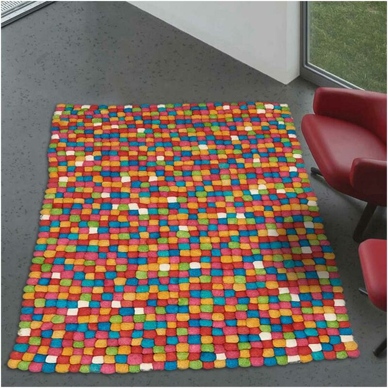 Kilim alfombra de 80x80 cm Cuadrado cuadrado MULTIBOULACOLOR multisala tejida a mano - Multicolore
Kilim alfombra de 80x80 cm Cuadrado cuadrado MULTIBOULACOLOR multisala tejida a mano - Multicolore