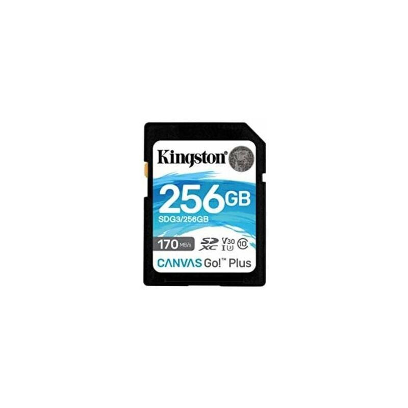SDG3/256GB Tarjeta de memoria SD (256GB SDXC Canvas Go Plus 170R C10 UHS-I U3 V30 ) - Kingston
SDG3/256GB Tarjeta de memoria SD (256GB SDXC Canvas Go Plus 170R C10 UHS-I U3 V30 ) - Kingston