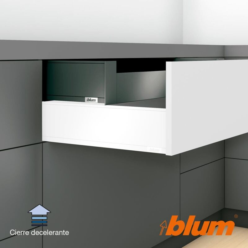 Blum - Kit Cajon Completo LegraBox K Interior Pure Extracción Total 400 mm Blanco Tob - Blanco
Blum - Kit Cajon Completo LegraBox K Interior Pure Extracción Total 400 mm Blanco Tob - Blanco