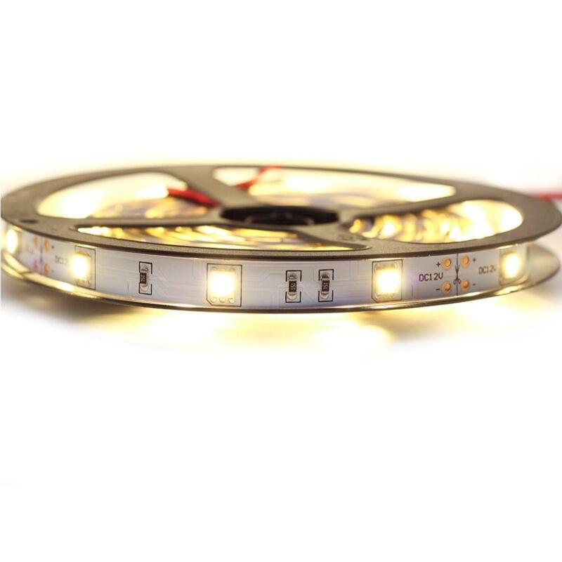 Kit de cinta profesional 5050 - 30 leds/m - 5 metros Blanco cálido en IP20 | Longitud: 5 metros - Transformador: Fuente de alimentación incluida
Kit de cinta profesional 5050 - 30 leds/m - 5 metros Blanco cálido en IP20 | Longitud: 5 metros - Transformador: Fuente de alimentación incluida
