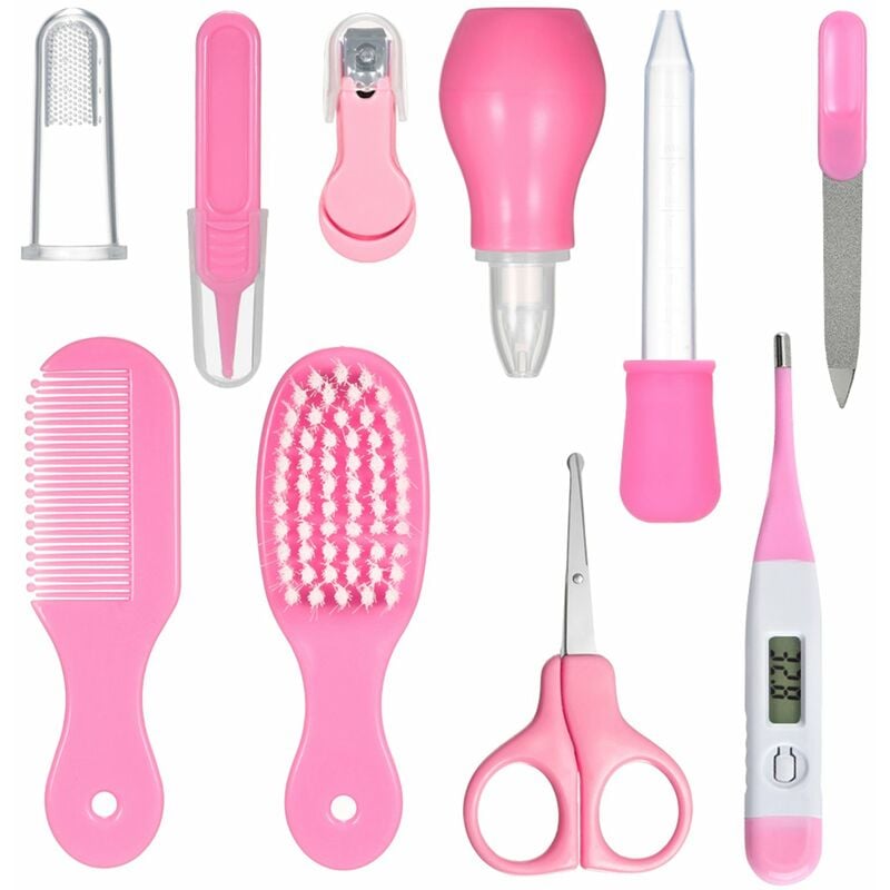 Kit de cuidado y cuidado de la salud para bebes, 10 piezas, termometro digital, peine, cortaunas, aspirador nasal, alimentador de alimentos, recien
Kit de cuidado y cuidado de la salud para bebes, 10 piezas, termometro digital, peine, cortaunas, aspirador nasal, alimentador de alimentos, recien