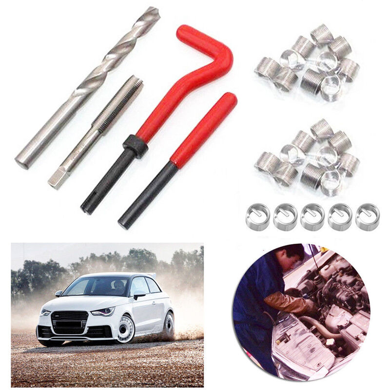Kit de insercion de reparacion de rosca metrica de 15 piezas M3 M4 M7 M9 M11 Helicoil Car Pro Coil Tool M7 * 1
Kit de insercion de reparacion de rosca metrica de 15 piezas M3 M4 M7 M9 M11 Helicoil Car Pro Coil Tool M7 * 1