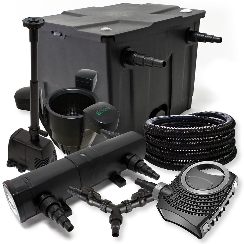 Wiltec - Kit Filtración de estanques 12000L 24W Clarificador neo8000 70W bomba 25m tubo skimmer SK40 fuente
Wiltec - Kit Filtración de estanques 12000L 24W Clarificador neo8000 70W bomba 25m tubo skimmer SK40 fuente