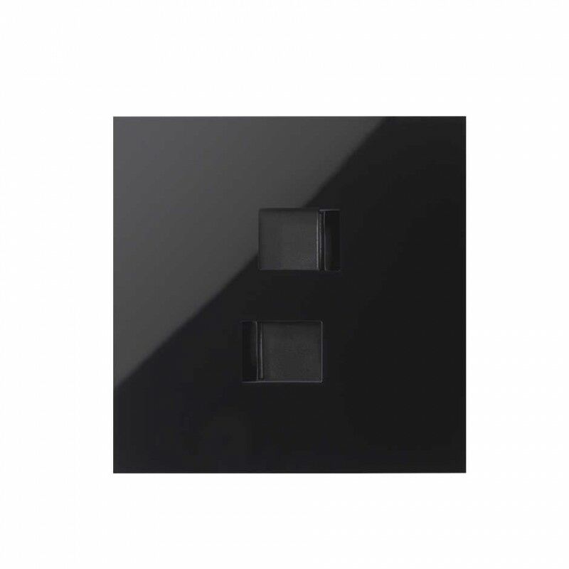 Kit frontal horizontal 1 elemento 100 con 2 conectores RJ45 10020111-138 Negro Brillante - Simon
Kit frontal horizontal 1 elemento 100 con 2 conectores RJ45 10020111-138 Negro Brillante - Simon