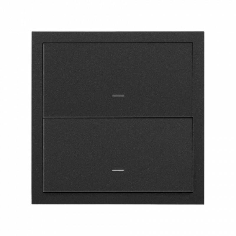 Kit frontal horizontal 1 elemento 100 con 2 teclas 10020103-238 Negro Mate - Simon
Kit frontal horizontal 1 elemento 100 con 2 teclas 10020103-238 Negro Mate - Simon