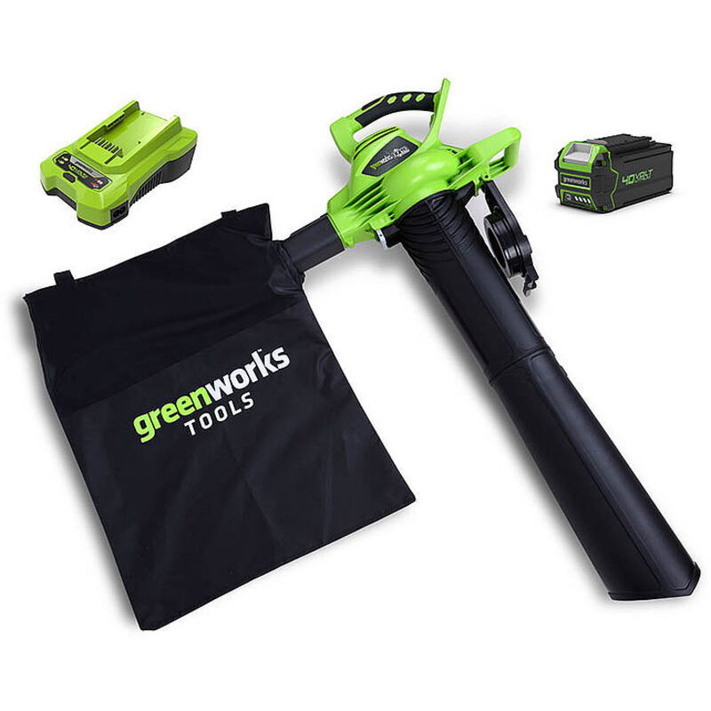 Greenworks Aspiradora de jardín con mango 40 V verde
Greenworks Aspiradora de jardín con mango 40 V verde