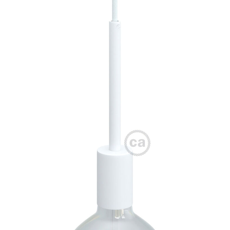 Creative Cables - Kit portalámparas cilíndrico de metal E27 prensaestopa 15cm | Blanco mate - Blanco mate
Creative Cables - Kit portalámparas cilíndrico de metal E27 prensaestopa 15cm | Blanco mate - Blanco mate