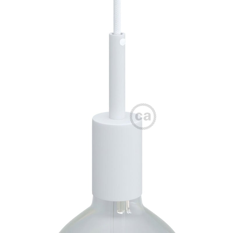 Creative Cables - Kit portalámparas cilíndrico de metal E27 prensaestopa 7cm | Blanco mate - Blanco mate
Creative Cables - Kit portalámparas cilíndrico de metal E27 prensaestopa 7cm | Blanco mate - Blanco mate
