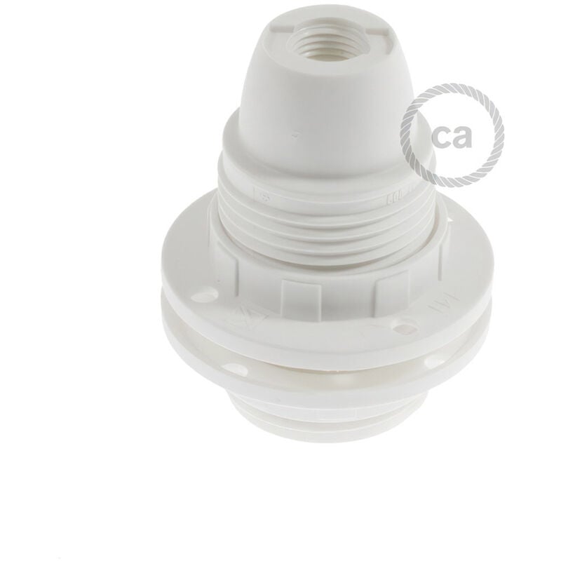Creative Cables - Kit portalámparas termoplástico para pantallas E14 | Blanco - Blanco
Creative Cables - Kit portalámparas termoplástico para pantallas E14 | Blanco - Blanco