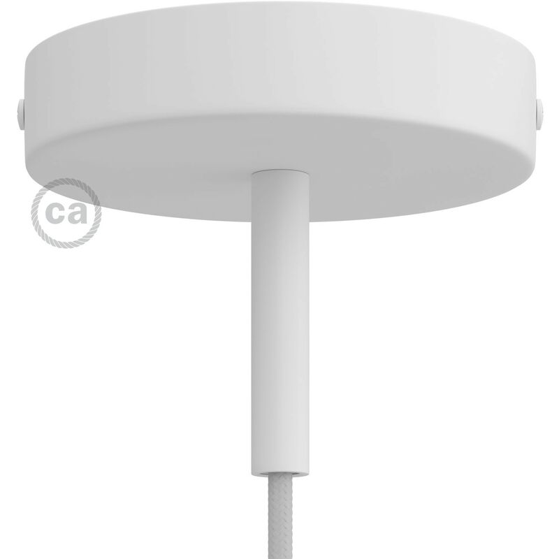 Creative Cables - Kit rosetón cilíndrico de metal con prensaestopa de 7cm | Blanco mate - Blanco mate
Creative Cables - Kit rosetón cilíndrico de metal con prensaestopa de 7cm | Blanco mate - Blanco mate