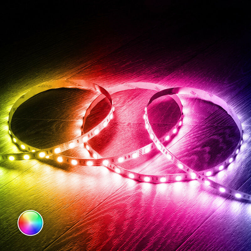 Kit Tira LED RGB 12V DC 60LED/m 5m con Controlador Smart WiFi y Fuente Alimentación RGB - RGB
Kit Tira LED RGB 12V DC 60LED/m 5m con Controlador Smart WiFi y Fuente Alimentación RGB - RGB
