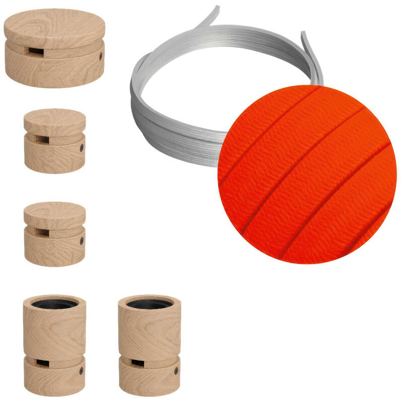 Creative Cables - Kit Wiggle Filé System - con 3m cable textil guirnalda y 5 accesorios de madera | CF15 - CF15
Creative Cables - Kit Wiggle Filé System - con 3m cable textil guirnalda y 5 accesorios de madera | CF15 - CF15