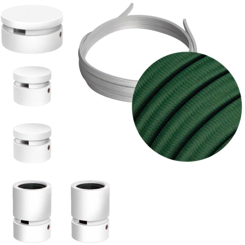 Creative Cables - Kit Wiggle Filé System - con 3m cable textil guirnalda y 5 accesorios de madera pintados de blanco | CM21 - CM21
Creative Cables - Kit Wiggle Filé System - con 3m cable textil guirnalda y 5 accesorios de madera pintados de blanco | CM21 - CM21