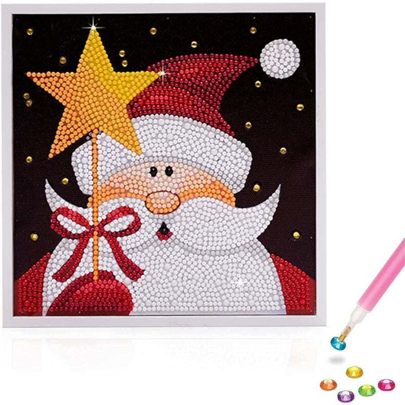 Kits de pintura de diamante 5D fáciles para niños Regalo de Navidad con marco de madera para principiantes
Kits de pintura de diamante 5D fáciles para niños Regalo de Navidad con marco de madera para principiantes