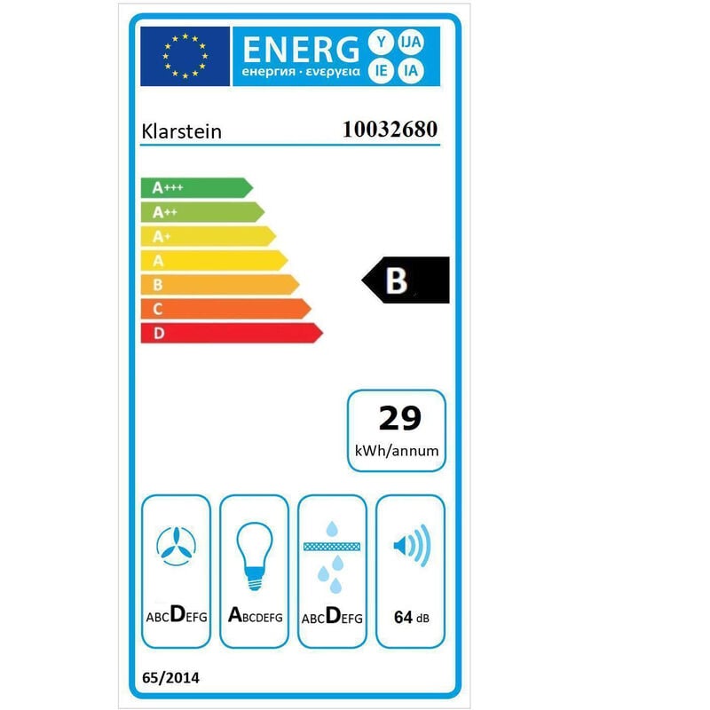 Klarstein - Galina 90 Campana extractora 90 cm 350 m³/h LED Acero inoxidable Metacrilato
Klarstein - Galina 90 Campana extractora 90 cm 350 m³/h LED Acero inoxidable Metacrilato