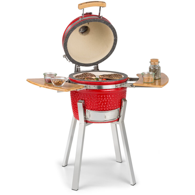 Klarstein - Princesize Pro parrilla Kamado 13' (33cm) piezas laterales del termómetro rojo
Klarstein - Princesize Pro parrilla Kamado 13' (33cm) piezas laterales del termómetro rojo